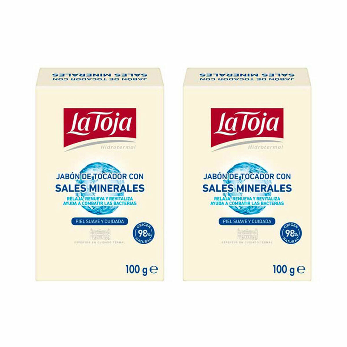 Hand Soap La Toja HIDROTERMAL 100 g 2 Units