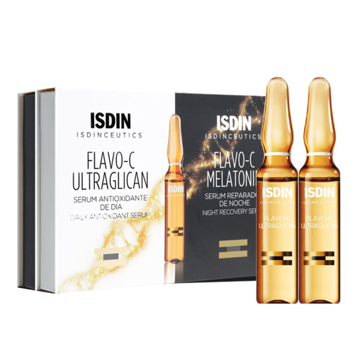 Antioxidant Serum Isdin Isdinceutics Melatonin + Ultraglican 20 x 2 ml Ampoules