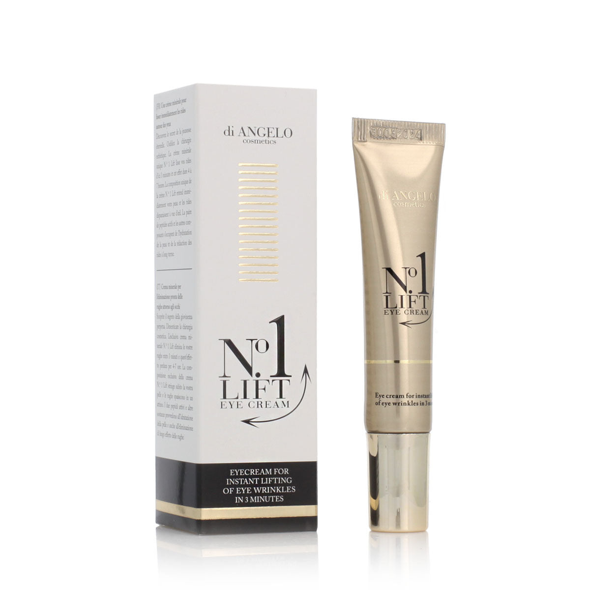 Anti-Ageing Cream for Eye Area Di Angelo Cosmetics Nº 1 Lift 15 ml