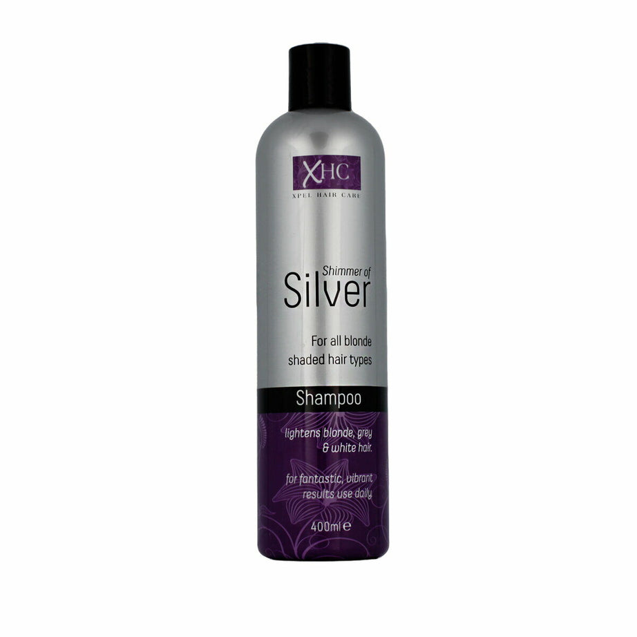 Shampoo for Blonde or Graying Hair Xpel Shimmer of Silver 400 ml